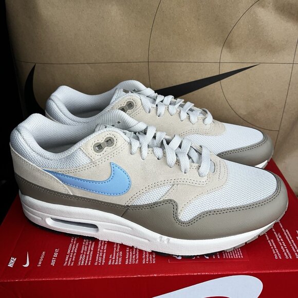 NEW Nike Air Max 1 Essential Light Bone Psychic Blue FZ5808 009 Men Size 8.5 main image 5
